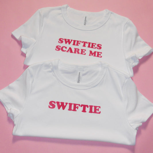 SWIFTIE baby tee