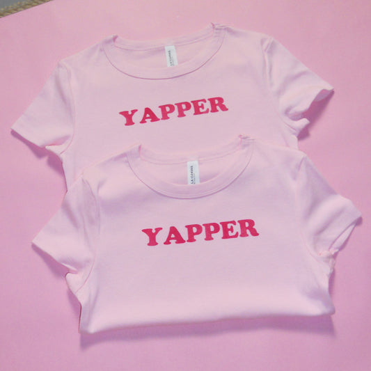 YAPPER baby tee set