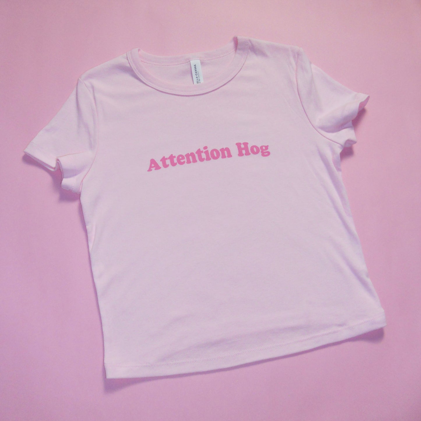 ATTENTION HOG baby tee *size L*