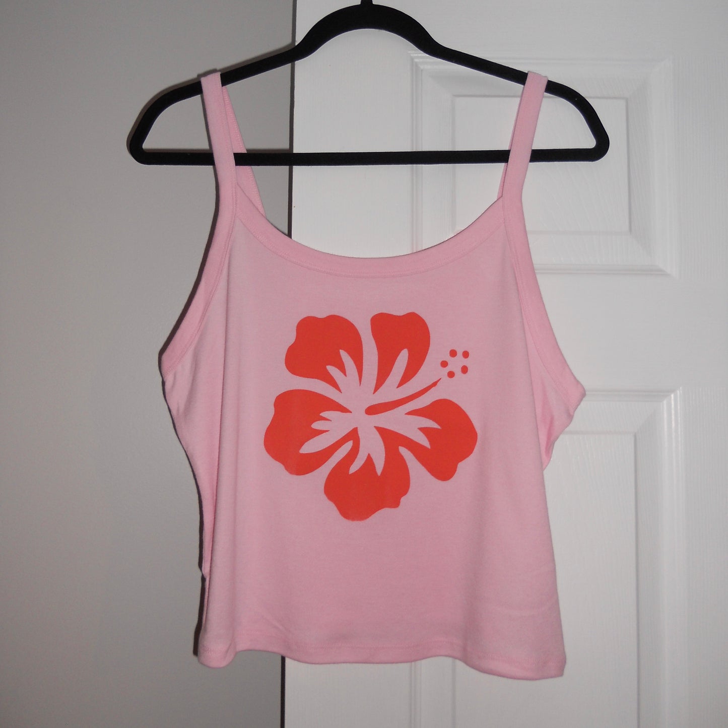 HIBISCUS spaghetti strap tank *size 2xl*