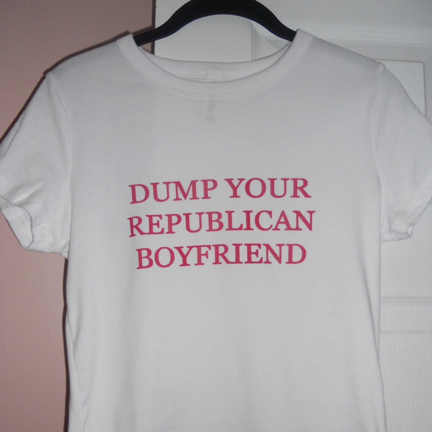 DUMP YOUR REPUBLICAN BOYFRIEND baby tee