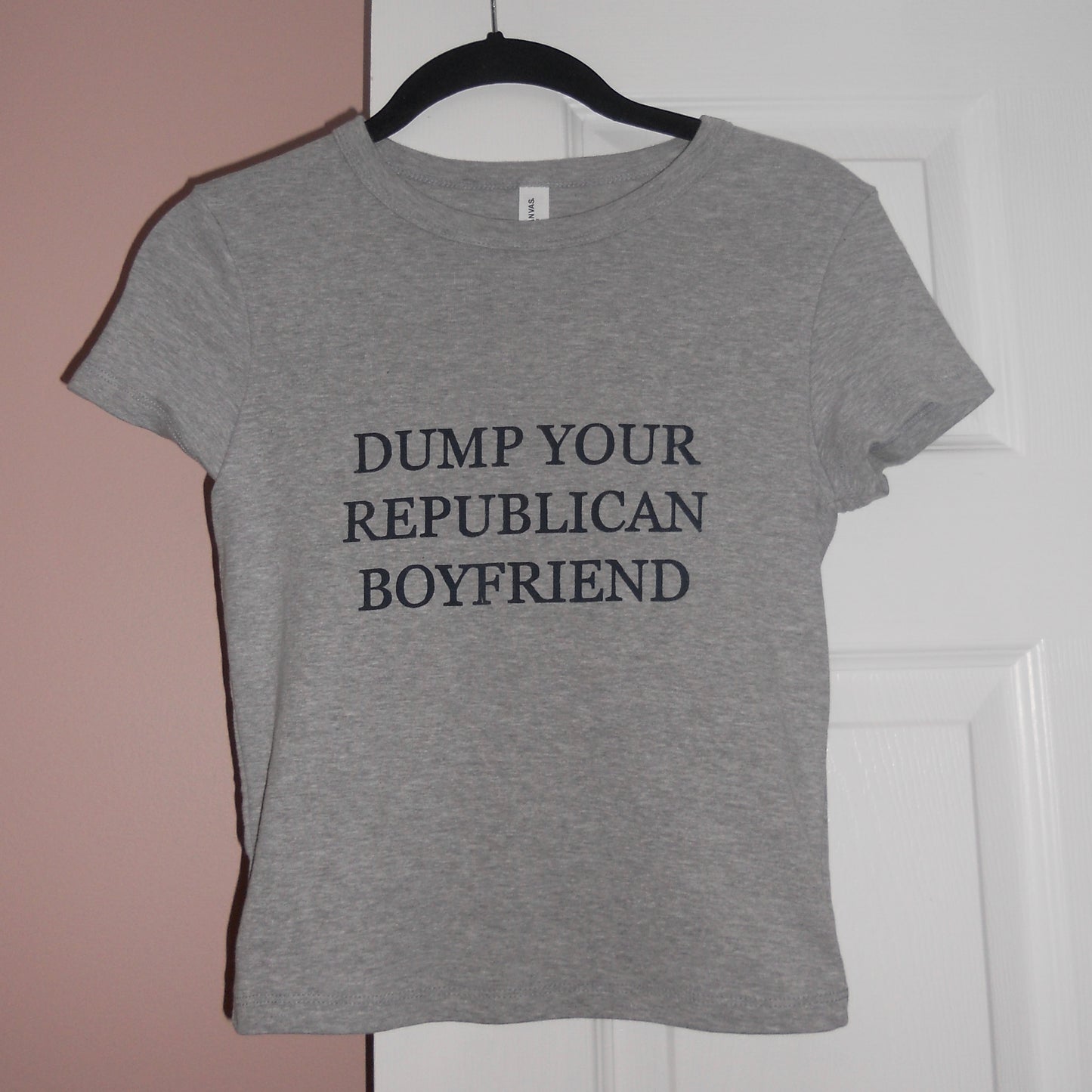 DUMP YOUR REPUBLICAN BOYFRIEND baby tee