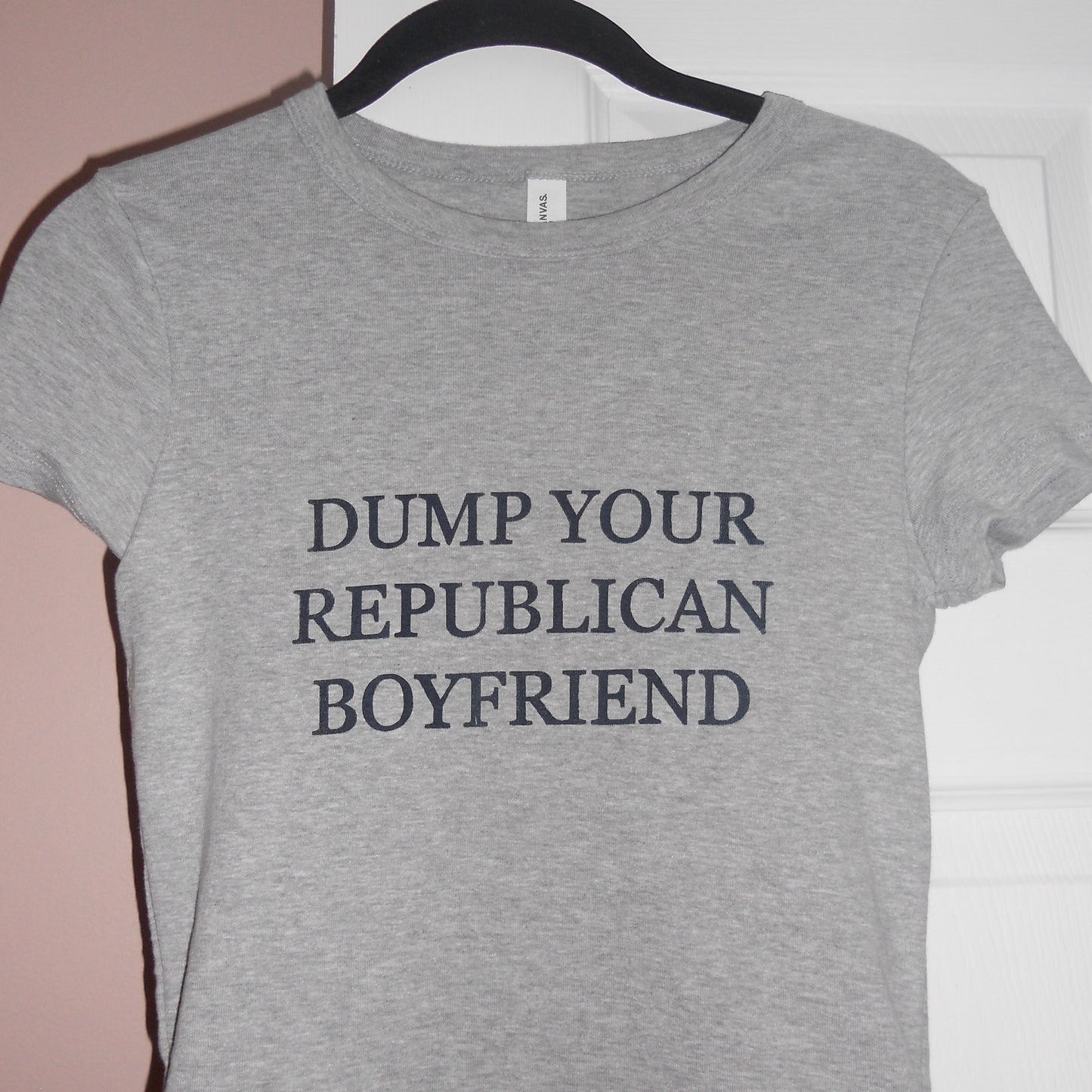 DUMP YOUR REPUBLICAN BOYFRIEND baby tee