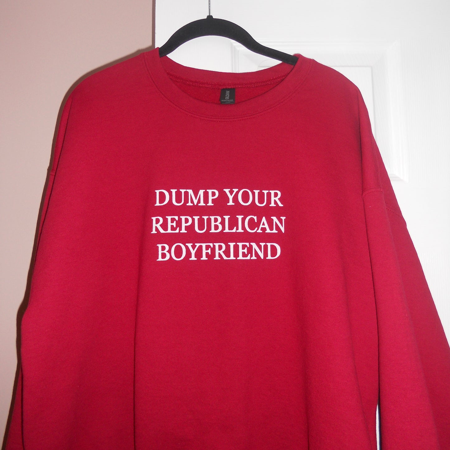 DUMP YOUR REPUBLICAN BOYFRIEND crewneck