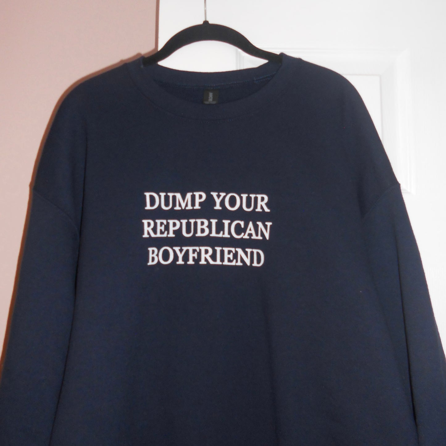 DUMP YOUR REPUBLICAN BOYFRIEND crewneck